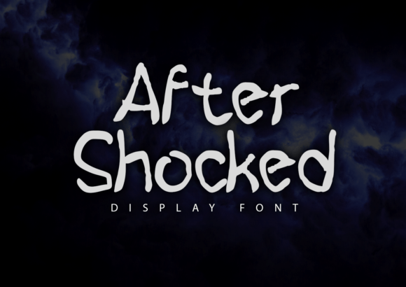 Aftershocked Font for Bold Branding and Eye-Catching Designs