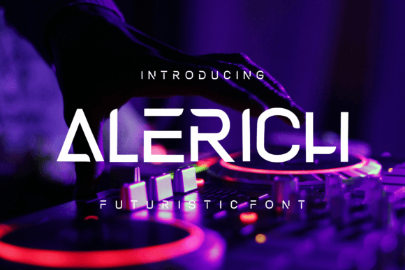 Alerich: A Modern Display Font for Bold Editorial Statements
