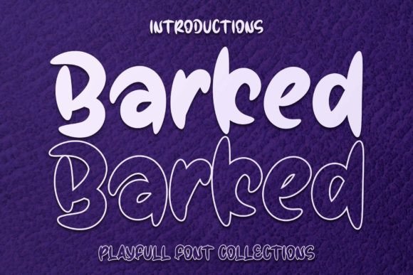 Barked: A Bold Display Font for Editorial Design