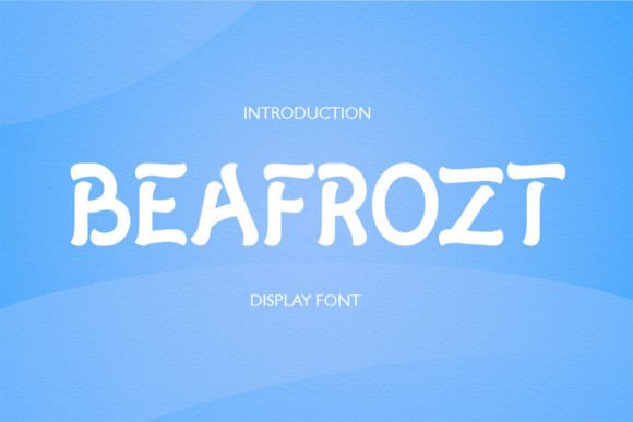 Beafrozt: A Vintage Display Font for Bold Campaign Designs