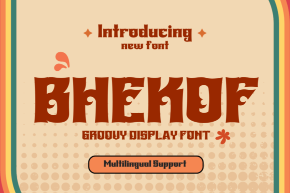 Bhekof: The Unique Display Typeface for Memorable Branding