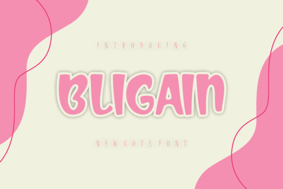 Bligain: A Modern Display Font for Bold Web Design