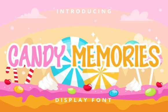 Candy Memories Font for Creative and Friendly Editorial Designs
