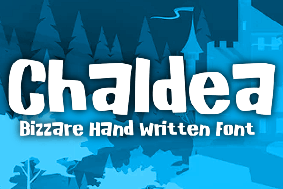 Chaldea: A Cool Display Font for Creative Projects