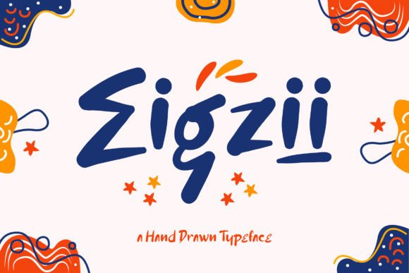 Eigzii: The Handwritten Display Font for Bold Campaigns