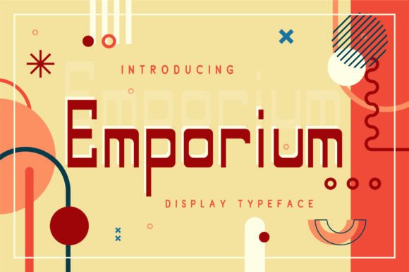 Emporium: The Retro Display Font That Powers Strong Campaign Headlines