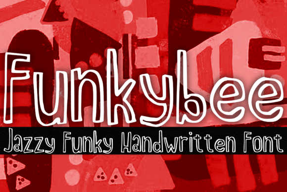 Funkybee: A Basquiat-Inspired Display Font for Bold Branding