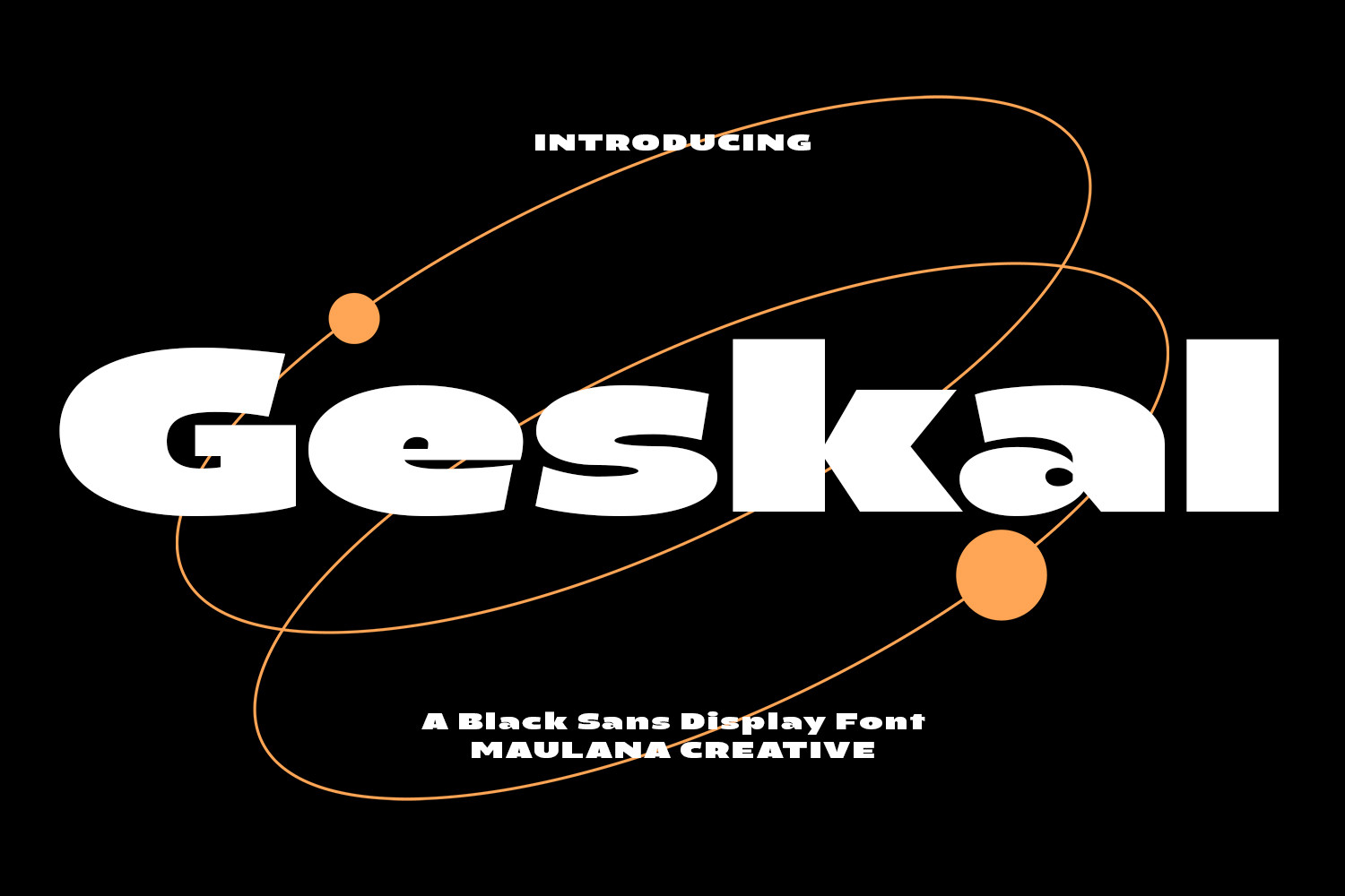 Geskal: A Bold Display Font for Impactful Campaigns