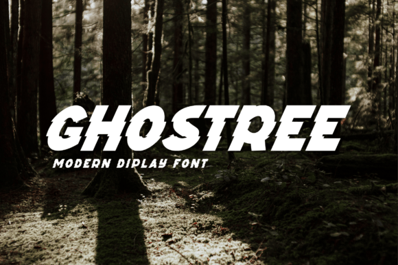 Ghostree: The Bold Display Font for High-Impact Brand Campaigns