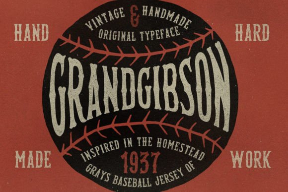 Grand Gibson: A Vintage Display Font for Modern Campaigns