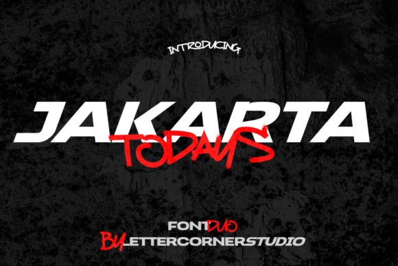 Jakarta Todays Duo Font for Bold Visual Impact