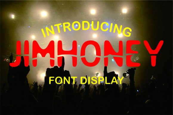 Jimhoney: A Bold Display Font for Authentic Web Experiences