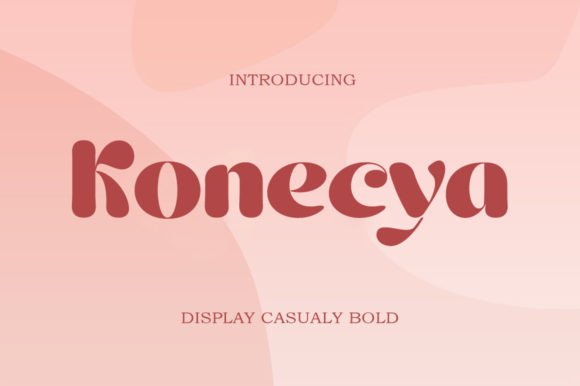 Konecya: The Fresh Display Typeface for Modern Web Brands