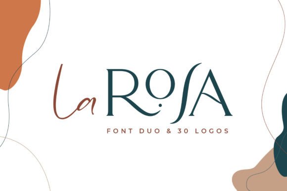 La Rosa Duo: A Premium Display Typeface for Elegant Branding