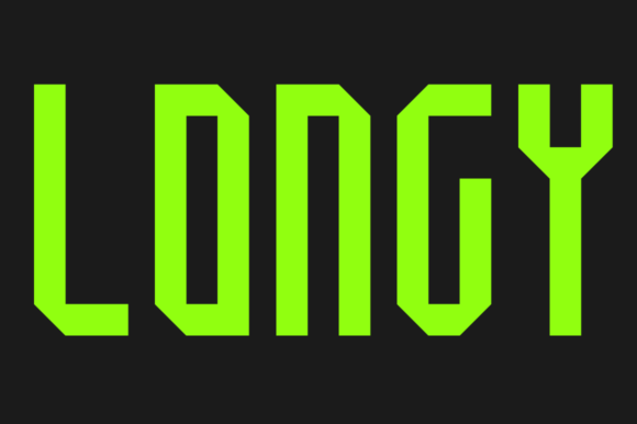 Longy: A Modern Font for Stronger Branding