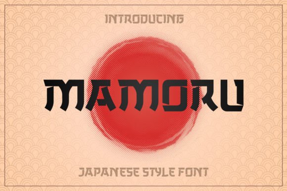 Mamoru Font for Bold and Traditional Branding