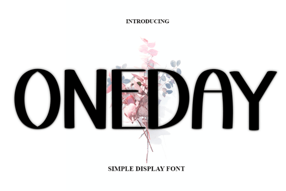 Oneday: A Modern Handwritten Display Font for Campaigns