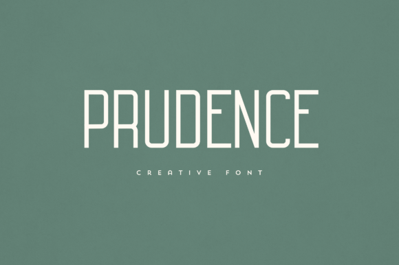 Prudence: An Elegant Display Font for Editorial Design