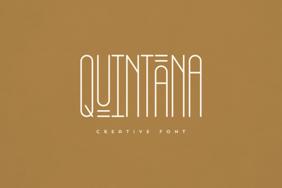 Quintana: The Elegant Display Font for Editorial Design