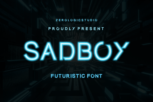 Sadboy: The Futuristic Display Font for Bold Branding