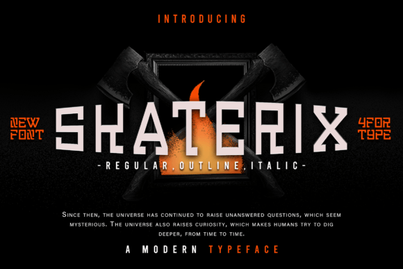 Skaterix: The Bold Display Typeface for High-Impact Campaigns
