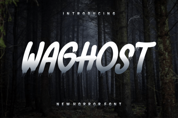 Waghost: The Bold Display Font for Scroll-Stopping Visuals