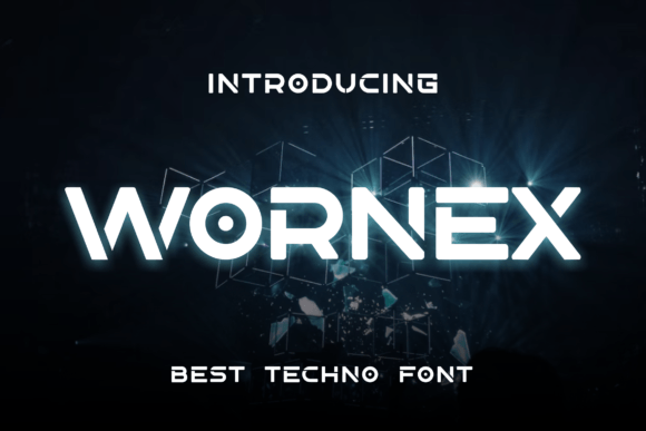 Wornex: A Bold Display Font for Creative Makers